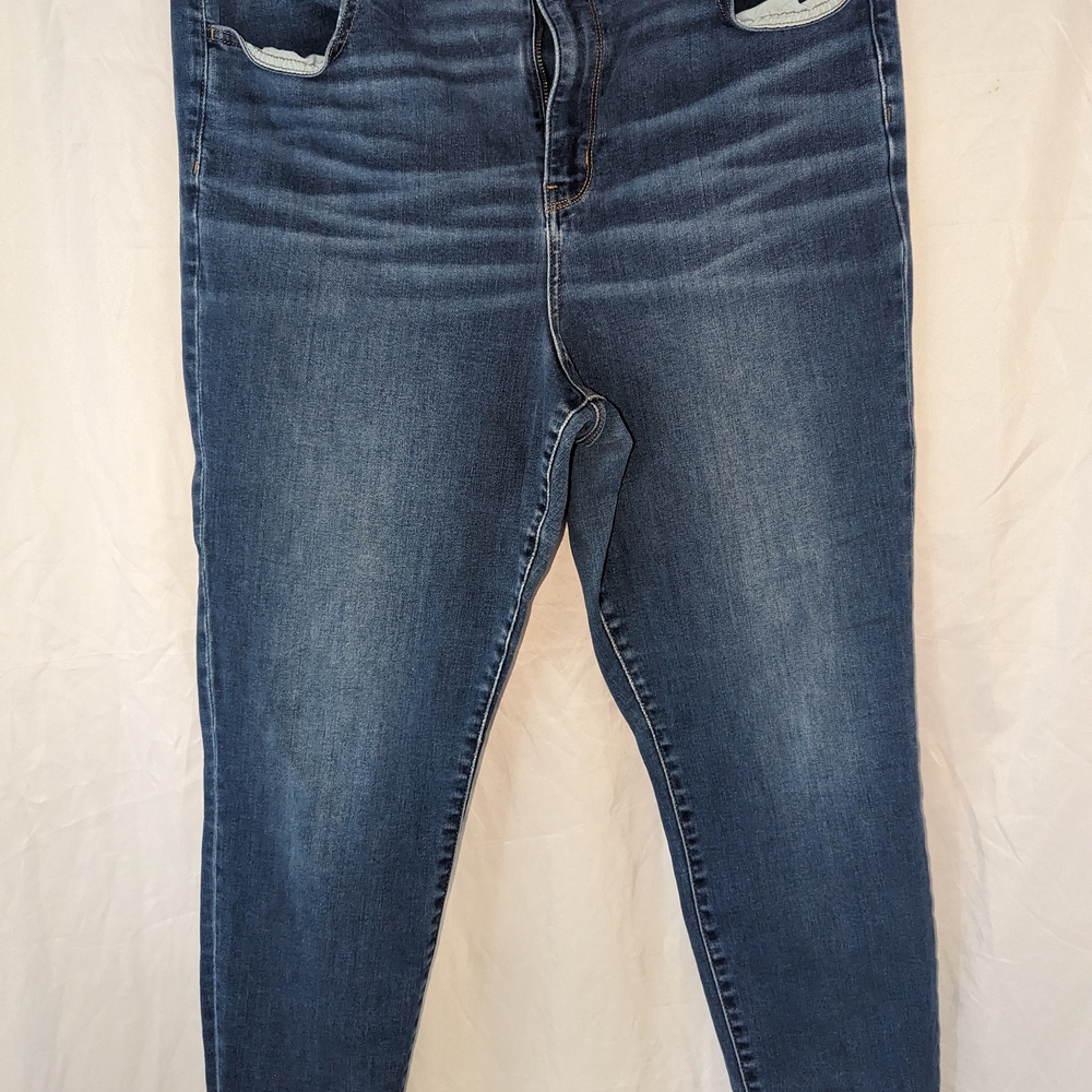 American Eagle Outfitters Dark Blue Skinny Jeans
